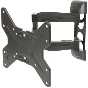 AVSL Full Motion Double Arm TV/Monitor Wall Mount Bracket up to 42 inches Black Accessories from LEConcepts
