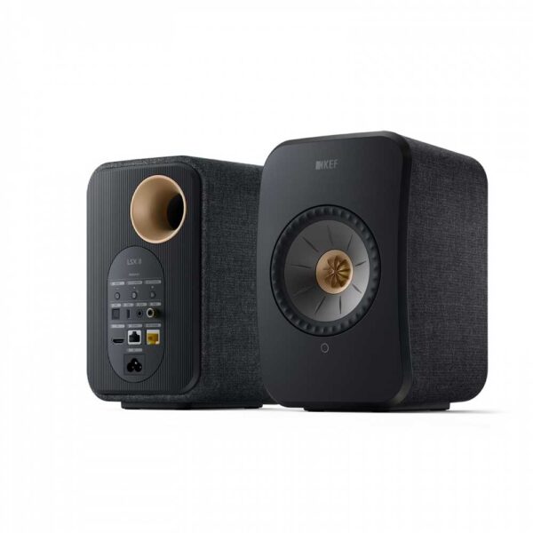 KEF LSX II Wireless Stereo Pair Carbon Black – SAVE £200 Black Friday from LEConcepts