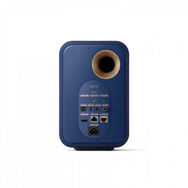 KEF LSX II Wireless Stereo Pair Cobalt Blue Hi-Fi from LEConcepts