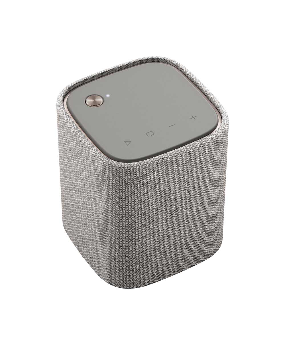 Yamaha WS-B1A Portable Bluetooth Speaker – in Light Grey Speakers from LEConcepts Yamaha WS-B1A Portable Bluetooth Speaker - in Light Grey - Image 3