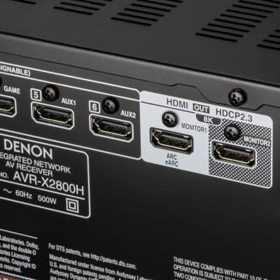 Denon AVR-S670H 5.2 Channel 8K AV Receiver