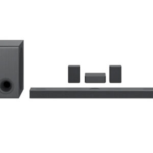 LG 5.1.3 Channel Sound Bar S80QR with Wireless Subwoofer and Rear Speakers Soundbars from LEConcepts