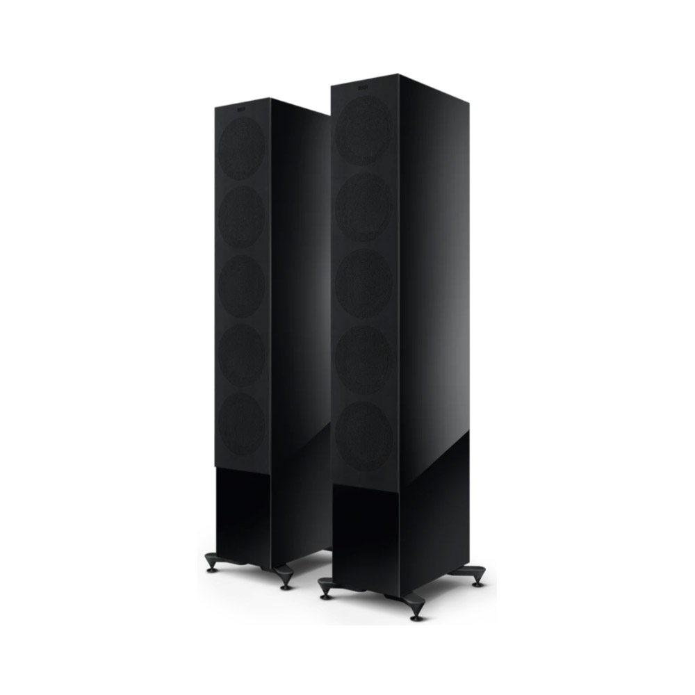 KEF R Series R11 Meta Stereo Pair – Gloss Black Speakers from LEConcepts KEF R Series R11 Meta Stereo Pair - Gloss Black - Image 2