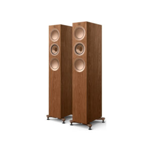 KEF R Series R5 Meta Stereo Pair –  Walnut Speakers from LEConcepts