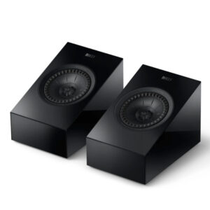 KEF R Series R8 Meta Dolby Atmos Surround Sound Speakers – Gloss Black Speakers from LEConcepts