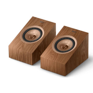 KEF R Series R8 Meta Dolby Atmos Surround Sound Speakers - Walnut