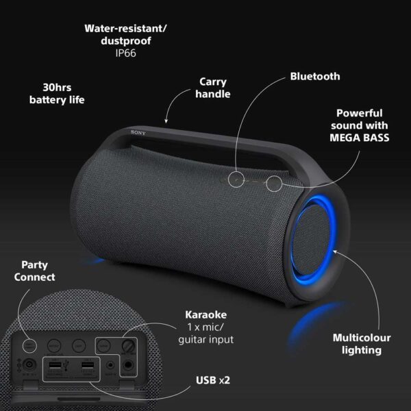 Sony XG500 X-Series Portable Wireless Speaker - Image 5