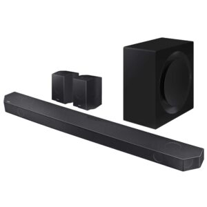 Samsung HWQ990C 11.1.4 Channel Q-Symphony Soundbar with Wireless Subwoofer and Rear Speakers – SAVE £400 – £300 CashBack Soundbars from LEConcepts