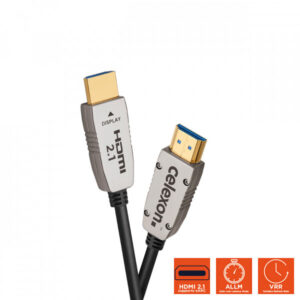 Celexon UHD Optical Fibre HDMI 2.1 8K Active Cable 15m in Black Cables from LEConcepts