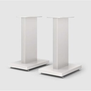 KEF S3 Floor Stand Mineral White – Pair Accessories from LEConcepts