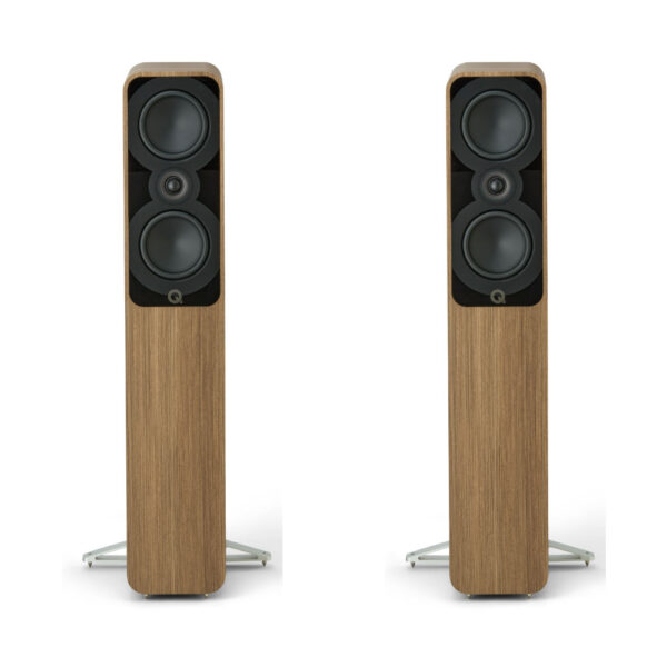Q Acoustics 5040 Floorstanding Speakers – Oak Hi-Fi from LEConcepts