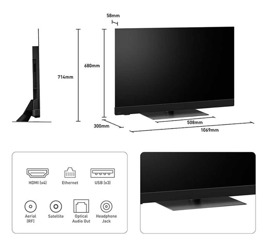 Panasonic TV-48Z90BEB 48 inch Ultra HD 4K OLED Fire TV – SAVE £400 OLED 4K TVs from LEConcepts Panasonic TV-48Z90BEB 48 inch Ultra HD 4K OLED Fire TV - SAVE £400 - Image 3