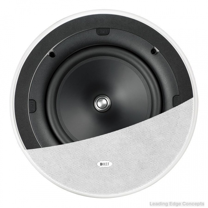 KEF Ci200ER Uni-Q 8 inch 200mm In Ceiling Speaker Pair - White