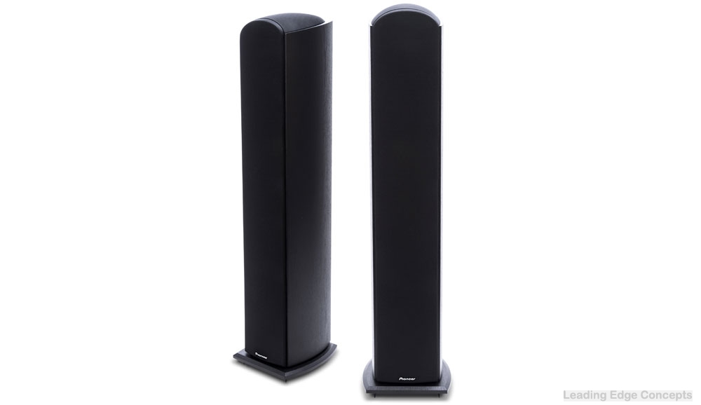 Pioneer S-FS73A Dolby Atmos Floorstanding Speakers - Black