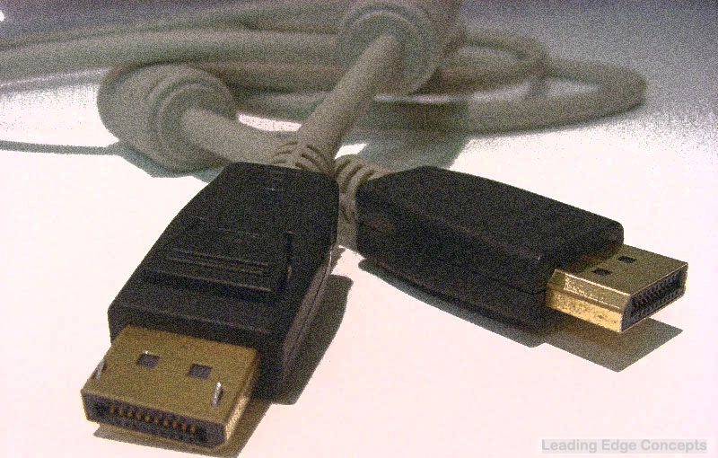 Fire DisplayPort Cable x2m Cables from LEConcepts Fire DisplayPort Cable x2m