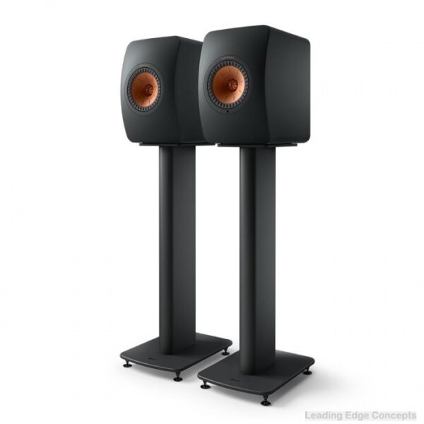 KEF S2 Floor Stand pair - Carbon Black