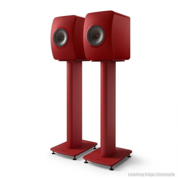 KEF S2 Floor Stand pair - Crimson Red Special Edition
