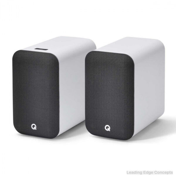 Q Acoustics M20 Active Bookshelf Speakers Artic White