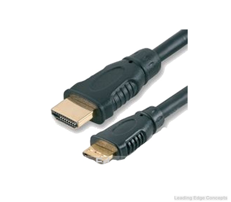 LEC Mini HDMI to HDMI x3.0m