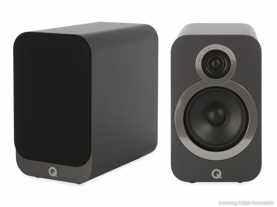 Q Acoustics 3020i Bookshelf Speakers – Graphite Grey Speakers from LEConcepts Q Acoustics 3020i Bookshelf Speakers - Graphite Grey