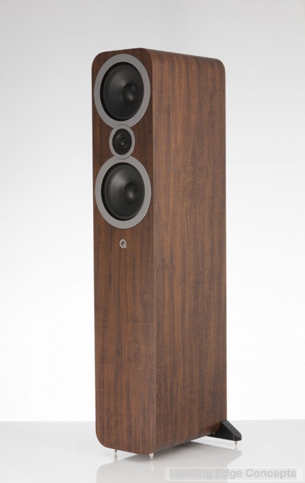 Q Acoustics 3050i Floorstanding Speakers - English Walnut