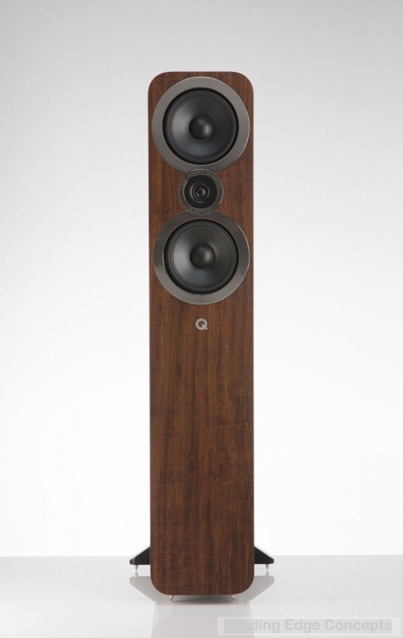 Q Acoustics 3050i Floorstanding Speakers - English Walnut