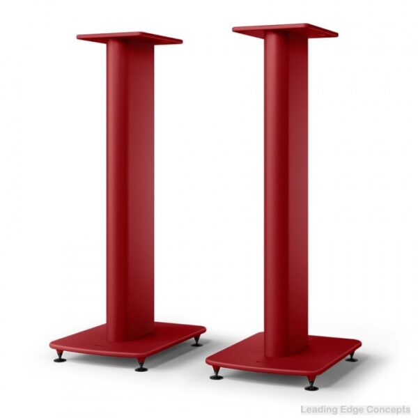 KEF S2 Floor Stand pair - Crimson Red Special Edition