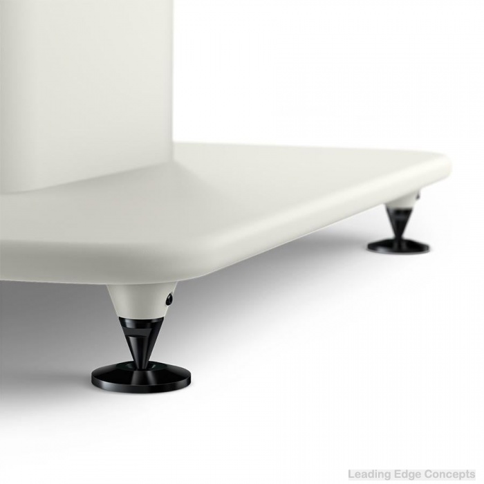 KEF S2 Floor Stand pair – Mineral White Accessories from LEConcepts KEF S2 Floor Stand pair - Mineral White