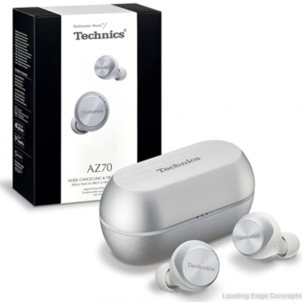 Technics EAH-AZ70WE Truly Wireless Earbuds in Silver
